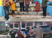 Jumat Berseri, Dewan Redaksi MO Harimaupagi.com Berbagi Sembako di Desa Buluh Cina