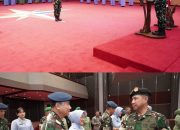 Panglima TNI Pimpin Laporan Korps Kenaikan Pangkat 17 Perwira Tinggi
