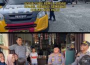 Kapolsek Siak Hulu Antusias Pimpin Giat Cooling System Pemilu Damai Tahun 2024