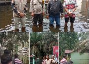 Sungai Kampar Meluap, Desa Tanjung Balam Kecamatan Siak Hulu di Landa Banjir
