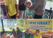 Kapolsek Siak Hulu Laksanakan Giat Bakti Sosial Jum’at Berkah, Jum’at Curhat dan Cooling System Pemilu Damai 2024