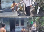 Giat Cooling System, Bhabinkamtibmas Desa Lubuk Sakat Polsek Perhentian Raja Imbau Pemilu Damai 2024