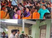 Tim PAM Gereja Perayaan Nataru, Polsek Siak Hulu dan Koramil 06/Siak Hulu Berkesempatan Laksanakan Giat Cooling System