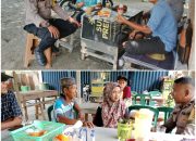 Bhabinkamtibmas Desa Pantai Raja Polsek Perhentian Raja Giat Cooling System Imbau Pemilu Damai 2024