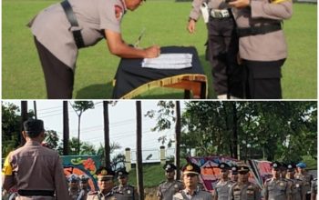 Kapolres Kuansing Pimpin Sertijab, AKP Zulfatriano S.H, M.H Resmi Jabat Kapolsek Pangean