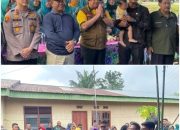 Kapolsek Perhentian Raja Hadiri Kunjungan Gubernur Riau Dan Berkesempatan Laksanakan Giat Cooling System Pemilu Damai