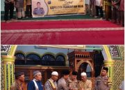 Jumat Curhat, Kapolsek Perhentian Raja Cooling System Pemilu Damai Dan Wakaf Al-Qur’an di Waktu Subuh