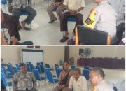 Sambangi Tempat Keramaian, Bhabinkamtibmas Kepau Jaya Polsek Siak Hulu Lakukan Giat Cooling System