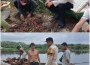 Cooling System, Bhabinkamtibmas Desa Pangkalan Baru Polsek Siak Hulu Cegah Gangguan Kamtibmas