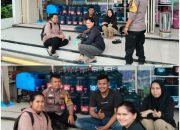 Giat Cooling System, Bhabinkamtibmas Desa Pandau Jaya Polsek Siak Hulu Imbau Pemilu Damai 2024