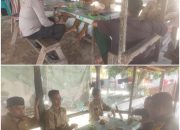 Menjelang Pemilu Damai, Bhabinkamtibmas Buluh Nipis Polsek Siak Hulu Beri Edukasi Dan Cooling System