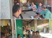 Tahapan Pemilu Damai, Bhabinkamtibmas Desa Tanah Merah Polsek Siak Hulu Gencar Laksanakan Giat Cooling System 