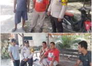 Bhabinkamtibmas Lubuk Sakat Polsek Perhentian Raja Gencar Berikan Edukasi Cooling System   