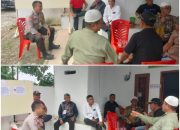 Bhabinkamtibmas Desa Pandau Jaya Polsek Siak Hulu Gencar Beri Edukasi Cooling System Tahapan Pemilu Damai