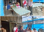 Gencar Patroli, Bhabinkamtibmas Desa Baru Polsek Siak Hulu Beri Edukasi Cooling System Pemilu Damai 