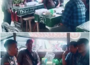 Giat Rutin Patroli, Bhabinkamtibmas Desa Pandau Jaya Polsek Siak Hulu Edukasi Cooling System Imbau Pemilu Damai 