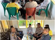 Operasi Mantap Brata Kapolsek Kampar Kiri Konsisten Laksanakan Giat Cooling system Pemilu Damai