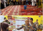 Luar Biasa, Kapolsek Kampar Kiri Gelar Yasinan Dan Doa Bersama Sekaligus Beri Santunan Anak Yatim