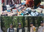 Luar biasa, 3 Personil Anggota Bhabinkamtibmas Polsek Siak Hulu Giat Patroli Beri Edukasi Cooling System