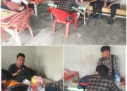 Giat Rutin Patroli, Bhabinkamtibmas Desa Pandau Jaya Polsek Siak Hulu Gencar Beri Edukasi Cooling System Pemilu Damai