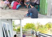 Bhabinkamtibmas Desa Kubang Jaya Polsek Siak Hulu Gencar Berikan Edukasi Cooling System Pemilu Damai