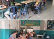 Bhabinkamtibmas Desa Pandau Jaya Polsek Siak Hulu Bersama Ketua F.SPTI Beri Edukasi Cooling System Pemilu Damai