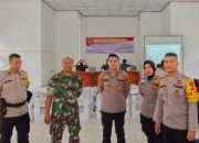 Kapolsek Perhentian Raja, Tegaskan Jajaran Anggota PAM PPK Kecamatan Tetap Siaga Dalam Tugas Pengamanan