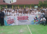 Tim ISDC Cabang Riau Bersama Sat Lantas Polres Kampar Sosialisasi Keselamatan Dan Keamanan Berkendara Di SMAN 3 Siak Hulu