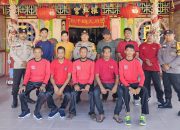 Jelang Tahun Baru Imlek 2024/2575 Kongzili, Kapolsek Rupat Utara Cooling System Pemilu Damai di Vihara Surya Dharma