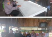 Luar Biasa, Kapolsek Siak Hulu Masih Terus Laksanakan Giat Jum’at Curhat Dan Bakti Sosial Berbagi Sembako 