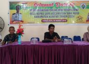 Kades Kepau Jaya Kecamatan Siak Hulu Sosialisasikan Perilaku Pola Hidup Sehat Kepada Masyarakat