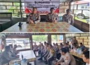Supervisi, Polsek Siak Hulu Terima Kunjungan Sat Binmas Polres Kampar Dalam Rangka Pembinaan Dan Pengawasan.
