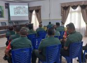 Koramil 06/SH Kodim 0313/KPR Zoom Meeting Giat Program TOT Gerakan Antisipasi Darurat Pangan Nasional Dan Babinsa Se Kodam I/BB