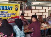 Alhamdulillah, Kapolsek Siak Hulu Terus Laksanakan Giat Jum’at Curhat Dan Bakti Sosial Berbagi Sembako Bersama PT. ABL