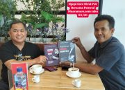 Dirut PJC, Wahyudi El Panggabean Ngopi Sore Bersama Pemred MuaraMars.com