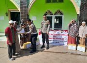 Kapolsek Siak Hulu Berperan Aktif Giat Bakti Religi Ketempat Ibadah Dan Beri Bantuan Sembako Dalam Rangka HUT Bhayangkara Ke-78