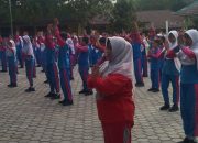 Sabtu Pagi Ceria, Siswa Siswi UPT SDN 017 Pandau Jaya Laksanakan Senam Pagi Bersama Para Guru