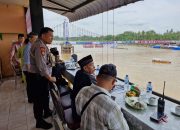 Polres Kuansing Gelar Pengamanan Hari Pertama Event Nasional Pacu Jalur Tradisional Tahun 2024 