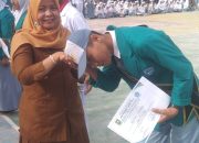 Selamat Dan Sukses, Kepsek SMA Negeri 2 Siak Hulu Lantik Pengurus OSIS Periode 2024-2025