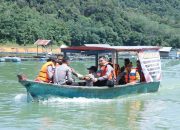 Kapolres Kampar Pastikan Keamanan Lokasi TPS di Wilayah Terpencil di Desa XIII Koto