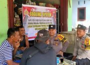 Bhabinkamtibmas Polsek Siak Hulu Ajak Ngopi Bareng Warga, Cara Jitu Sampaikan Pilkada Damai