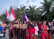 UPT SMPN 1 Perhentian Raja Pada HUT Sumpah Pemuda Ke-96 Juga Rayakan Dan Gelar Lomba Puisi Dan Pawai