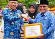 Luar Biasa Sekolah Adiwiyata Mandiri, UPT SMPN 4 Siak Hulu Mendapat Penghargaan Dari DLH Kabupaten Kampar
