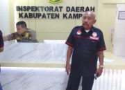 Tim DPW JPKP Riau Laporkan Kades Kampung Pinang Mark Up Pembangunan Dana Desa Ke Inspektorat Daerah Kab. Kampar