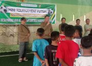Desa Sadar Kerukunan, Kepala KUA Kecamatan Siak Hulu Resmikan Mini Turnamen Futsal Di Desa Pandau Jaya