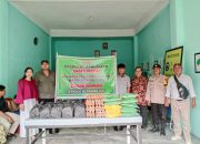 Peduli Kemanusiaan Jumat Berkah, Hamba Allah Bersama MO Harimaupagi.com Berbagi Sembako Kepada Anak Yatim Dan Kaum Dhuafa