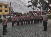 Kapolsek Siak Hulu AKP Asdisyah Mursyid, S.H Pimpin Apel Konsolidasi Pengamanan Gereja Pada Malam Akhir Tahun Dan Tahun Baru 2025