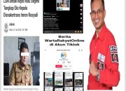 Sebar Berita Fitnah Dan Hoax, Ismail Sarlata Minta Owner Penjab/Pemred MO Wartarakyatonline Segera Cabut Pemberitaan dan Sampaikan Permintaan Maaf