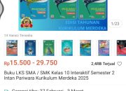 Polemik Penjualan LKS Di Indonesia, Siapa Yang Dirugikan Dan Siapa Yang Diuntungkan : Mengapa LKS Bisa Dijual Bebas Disekolah Swasta..?