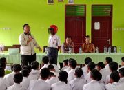 Sosialisasi Keselamatan Dan Keamanan Berkendara Di UPT SMPN 3 Siak Hulu Oleh Tim ISDC Cab. Riau Dan Sat Lantas Polres Kampar